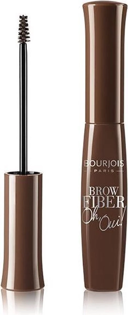 Bourjois Oh Oui! Brow Fiber Wenkbrauwgel - 002 Châtain 14 Bourjois Oh Oui! Brow Fiber Wenkbrauwgel - 002 Châtain - Afbeelding 12
