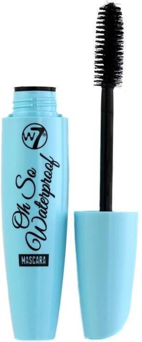 W7 Make-Up Oh So Waterproof Mascara - Zwart 4 W7 Make-Up Oh So Waterproof Mascara - Zwart - Afbeelding 2