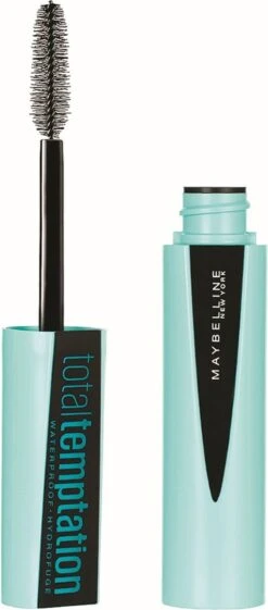 Maybelline Total Temptation Waterproof Mascara - 001 Zwart 21 Maybelline Total Temptation Waterproof Mascara - 001 Zwart -Cosmetica Winkel 528x1200