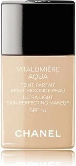 Chanel Vitalumiere Aqua Foundation - 30 Beige - SPF15 - 30 Ml -Cosmetica Winkel 548x1200 3