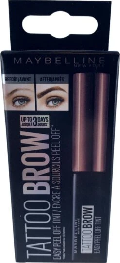 Maybelline Tattoo Brow Peel-Off Wenkbrauwgel - 3 Dark Brown - Bruin 38 Maybelline Tattoo Brow Peel-Off Wenkbrauwgel - 3 Dark Brown - Bruin -Cosmetica Winkel 550x1200 5