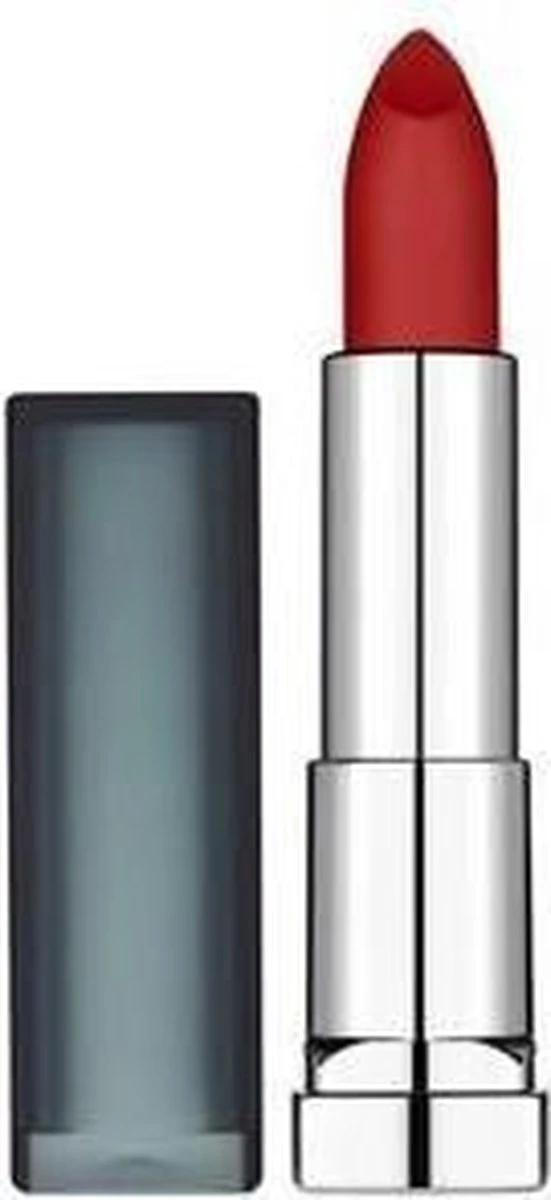 Maybelline Color Sensational - 965 Siren In Scarlett - Matte Rood - Lippenstift 15 Maybelline Color Sensational - 965 Siren In Scarlett - Matte Rood - Lippenstift - Afbeelding 13