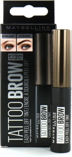 Maybelline New York - Tattoo Brow Peel-Off Wenkbrauwgel - 25 Chocolate Brown - Bruin 18 Maybelline New York - Tattoo Brow Peel-Off Wenkbrauwgel - 25 Chocolate Brown - Bruin -Cosmetica Winkel 553x1200 1