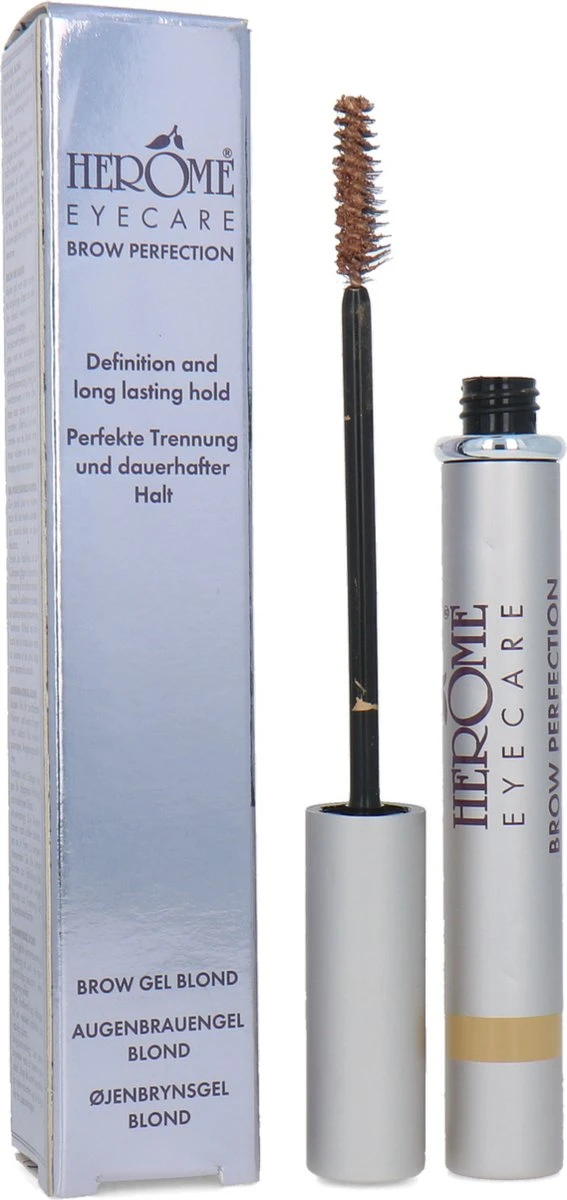 Herome Eye Care Wenkbrauwgel Blond - Brow Gel - Wenkbrauwgel En Wenkbrauwmascara In één - 6 Ml 8 Herome Eye Care Wenkbrauwgel Blond - Brow Gel - Wenkbrauwgel En Wenkbrauwmascara In één - 6 Ml - Afbeelding 6