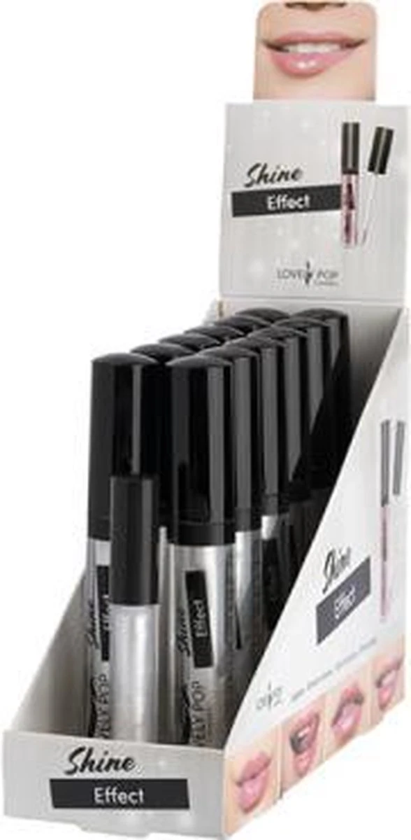 Lovely Pop Cosmetics - Shine Effect - Lipgloss - Wit - Parelmoer/glitter/iriserend/metallic/transparant - Nummer 7 - 1 Flesje Met 3,5 Ml Inhoud 4 Lovely Pop Cosmetics - Shine Effect - Lipgloss - Wit - Parelmoer/glitter/iriserend/metallic/transparant - Nummer 7 - 1 Flesje Met 3,5 Ml Inhoud - Afbeelding 2