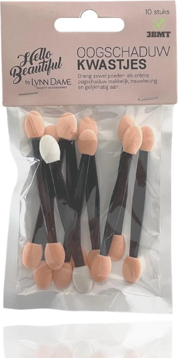 3BMT Oogschaduw Kwastjes - Set Van 10 5 3BMT Oogschaduw Kwastjes - Set Van 10 - Afbeelding 3