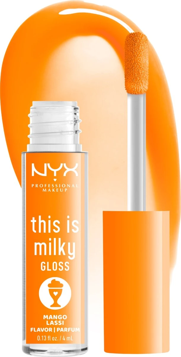 NYX Professional Makeup This Is Milky Gloss - TIMG14 Mango Lassi - Lipgloss - 4 Ml 4 NYX Professional Makeup This Is Milky Gloss - TIMG14 Mango Lassi - Lipgloss - 4 Ml - Afbeelding 2