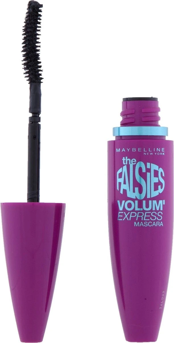 Maybelline Volum'Express Falsies - Zwart - Mascara 5 Maybelline Volum'Express Falsies - Zwart - Mascara - Afbeelding 3