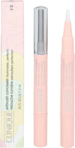 Clinique - Airbrush Concealer Brightening Corrector 1.5 Ml 01 Fair - 26 Clinique - Airbrush Concealer Brightening Corrector 1.5 Ml 01 Fair - -Cosmetica Winkel 613x1200 3