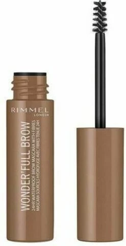 Rimmel London Wonder'full 24 Hour Brow Mascara - Wenkbrauwgel - 003 Dark Brown 16 Rimmel London Wonder'full 24 Hour Brow Mascara - Wenkbrauwgel - 003 Dark Brown -Cosmetica Winkel 618x1200