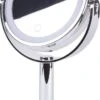 Benson Make Up Spiegel - LED Touch - Dimbaar - 2-Zijdig- Chroom 1 Benson Make Up Spiegel - LED Touch - Dimbaar - 2-Zijdig- Chroom -Cosmetica Winkel 640x1200 1