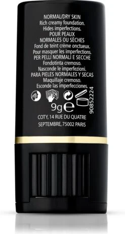 Max Factor Panstik 025 Fair Foundationmake-up Stick Crème 21 Max Factor Panstik 025 Fair Foundationmake-up Stick Crème -Cosmetica Winkel 640x1200