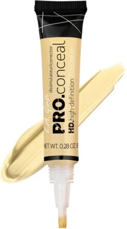 L.A. Girl - HD Pro Concealer - GC995 - Light Yellow - Corrector - Geel - Lichte Tot Medium Huid - Cruelty Free - 8 G