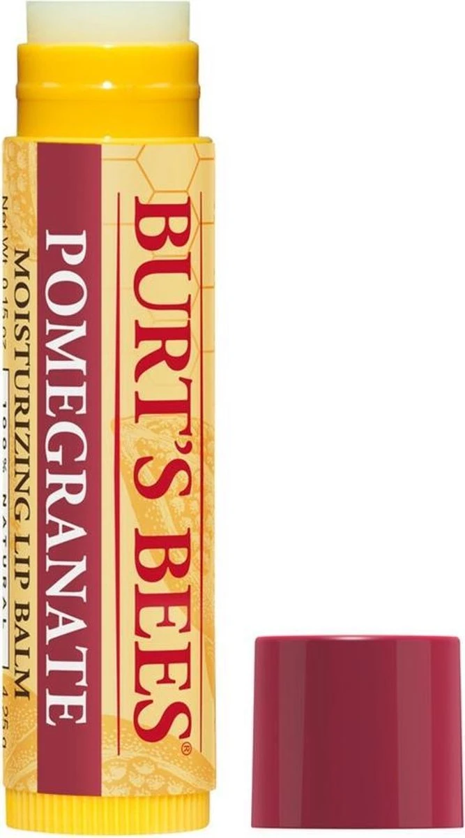 Burt's Bees - Lip Balm Pomegranate 4 Burt's Bees - Lip Balm Pomegranate - Afbeelding 2