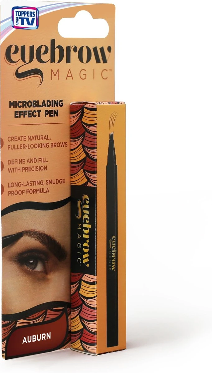 Eyebrow Magic Wenkbrauwpen - Donker Blond - Wenkbrauwpotloden - Microblading 4 Eyebrow Magic Wenkbrauwpen - Donker Blond - Wenkbrauwpotloden - Microblading - Afbeelding 2