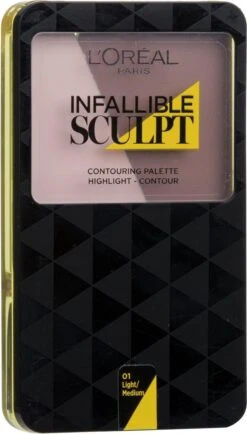 L'Oréal Paris Infallible Sculpt Contouring Palette - 100 Light -Cosmetica Winkel 683x1200 2