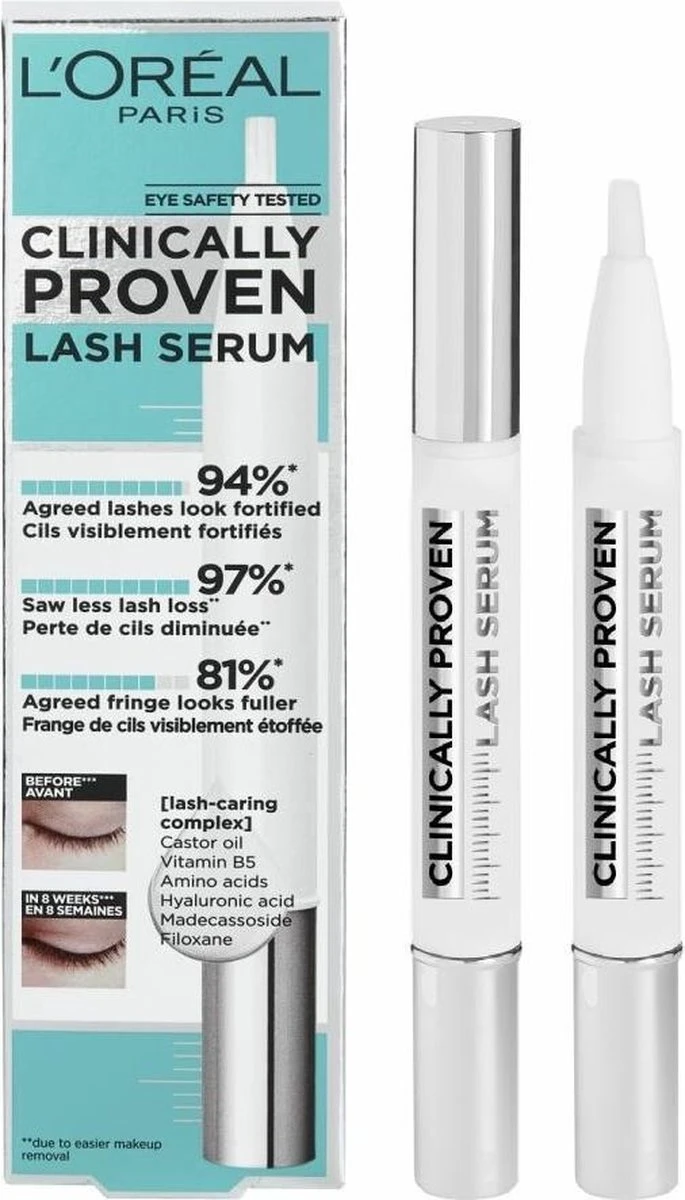 L'Oréal Paris Clinically Proven Wimperserum - 2 Ml 3 L'Oréal Paris Clinically Proven Wimperserum - 2 Ml
