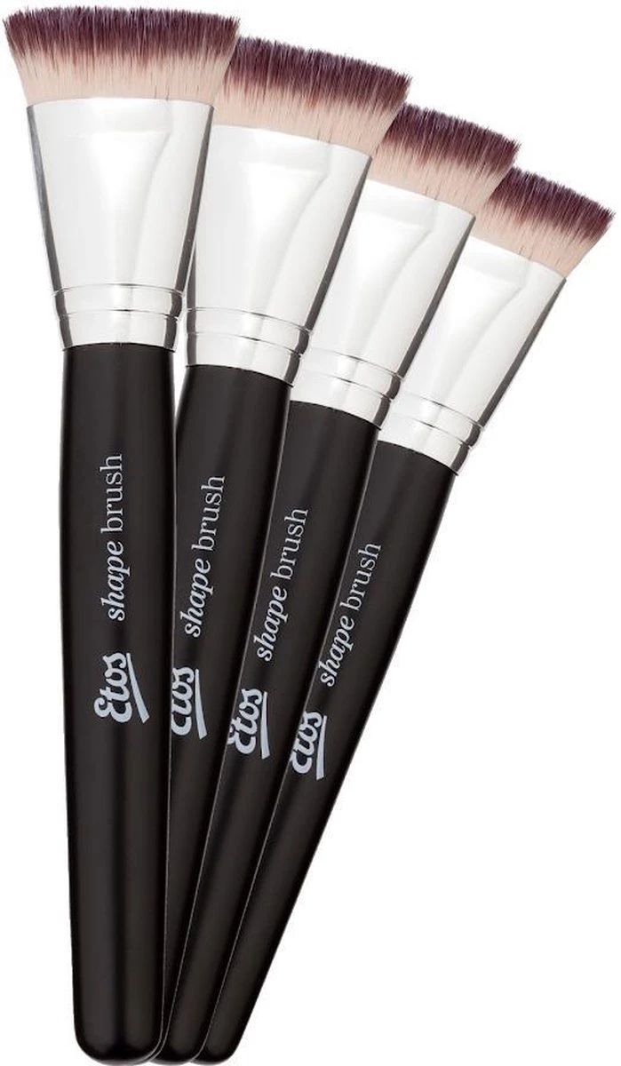 Etos Shape Make Up Kwast - Perfect Voor Contouren - 4 Stuks 3 Etos Shape Make Up Kwast - Perfect Voor Contouren - 4 Stuks