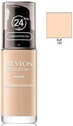 Revlon Colorstay Foundation With Pump Oily Skin - 150 Buff 18 Revlon Colorstay Foundation With Pump Oily Skin - 150 Buff -Cosmetica Winkel 700x1200 1