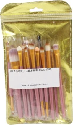 Merkloos Makeup Kwastenset - Makeup Set - 20delig - Roze - Goud - Able & Borret 8 Merkloos Makeup Kwastenset - Makeup Set - 20delig - Roze - Goud - Able & Borret -Cosmetica Winkel 703x1200 5