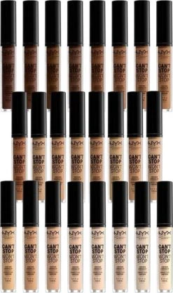 NYX Professional Makeup - Can't Stop Won't Stop Concealer - Medium Olive 11 NYX Professional Makeup - Can't Stop Won't Stop Concealer - Medium Olive -Cosmetica Winkel 711x1200 1