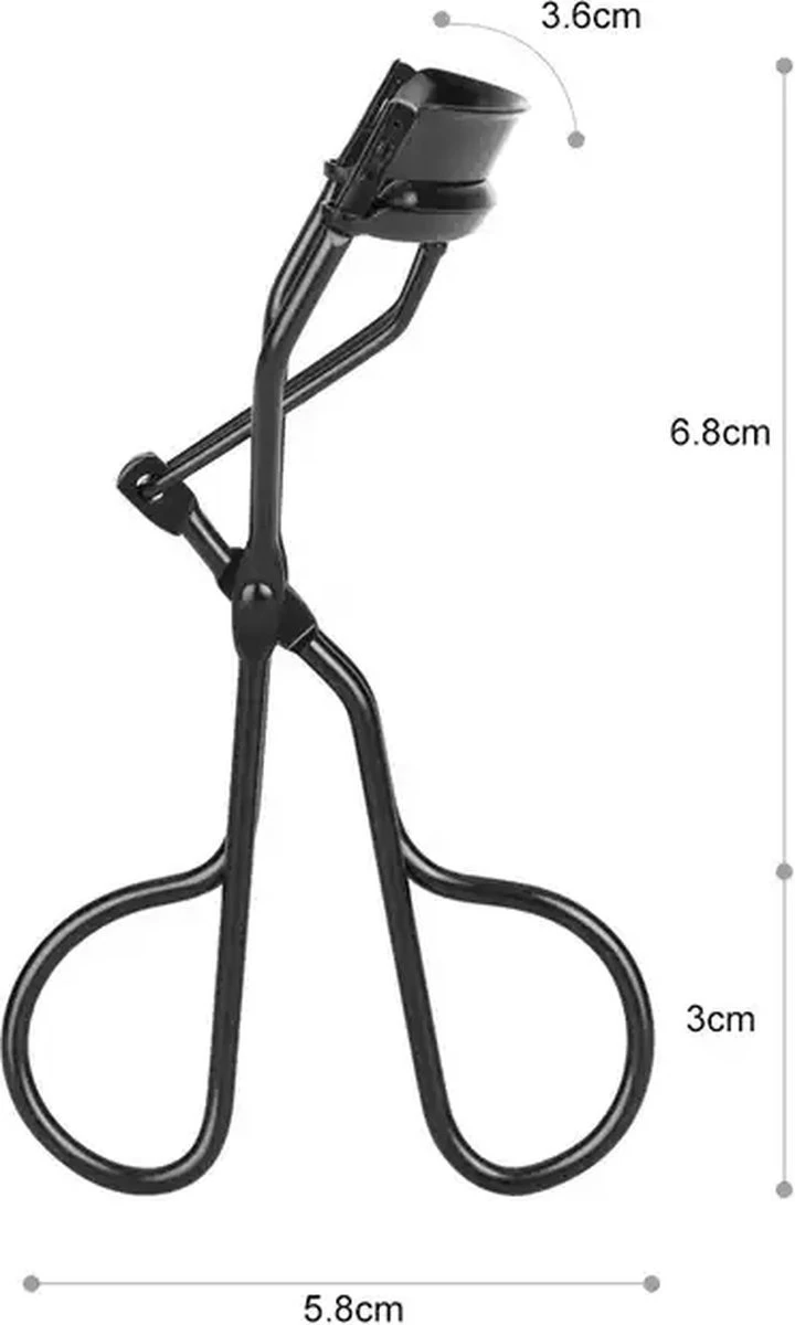 Merkloos KIJ Goederen Wimper Kruller - Wimpers - Siliconen Pad - Zwart 4 Merkloos KIJ Goederen Wimper Kruller - Wimpers - Siliconen Pad - Zwart - Afbeelding 2