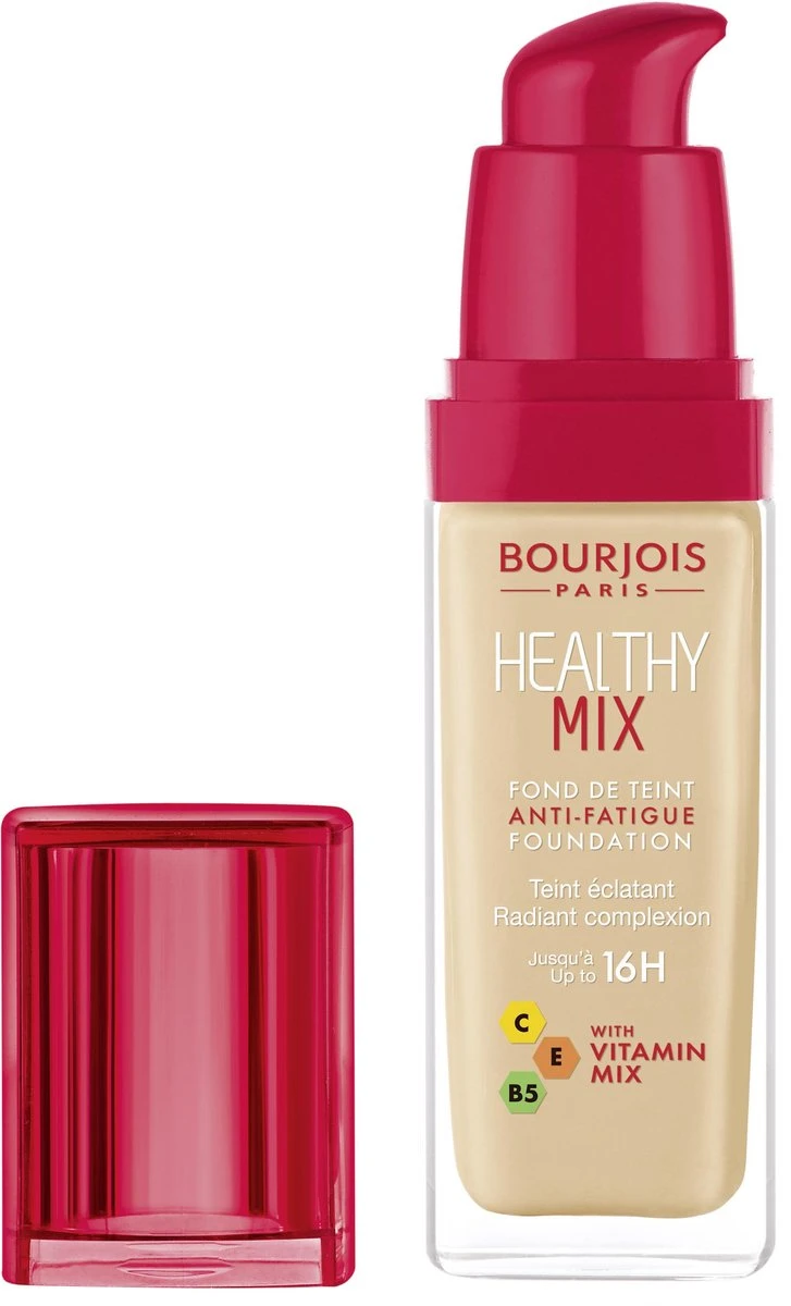 Bourjois Healthy Mix Foundation - 52 Vanilla 4 Bourjois Healthy Mix Foundation - 52 Vanilla - Afbeelding 2