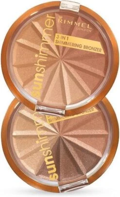 Rimmel London Rimmel - SunShimmer 3 In 1 Shimmering Bronzer Lustrous Powder 9.9 G 1 Gold Princess - 12 Rimmel London Rimmel - SunShimmer 3 In 1 Shimmering Bronzer Lustrous Powder 9.9 G 1 Gold Princess - -Cosmetica Winkel 728x1200 3