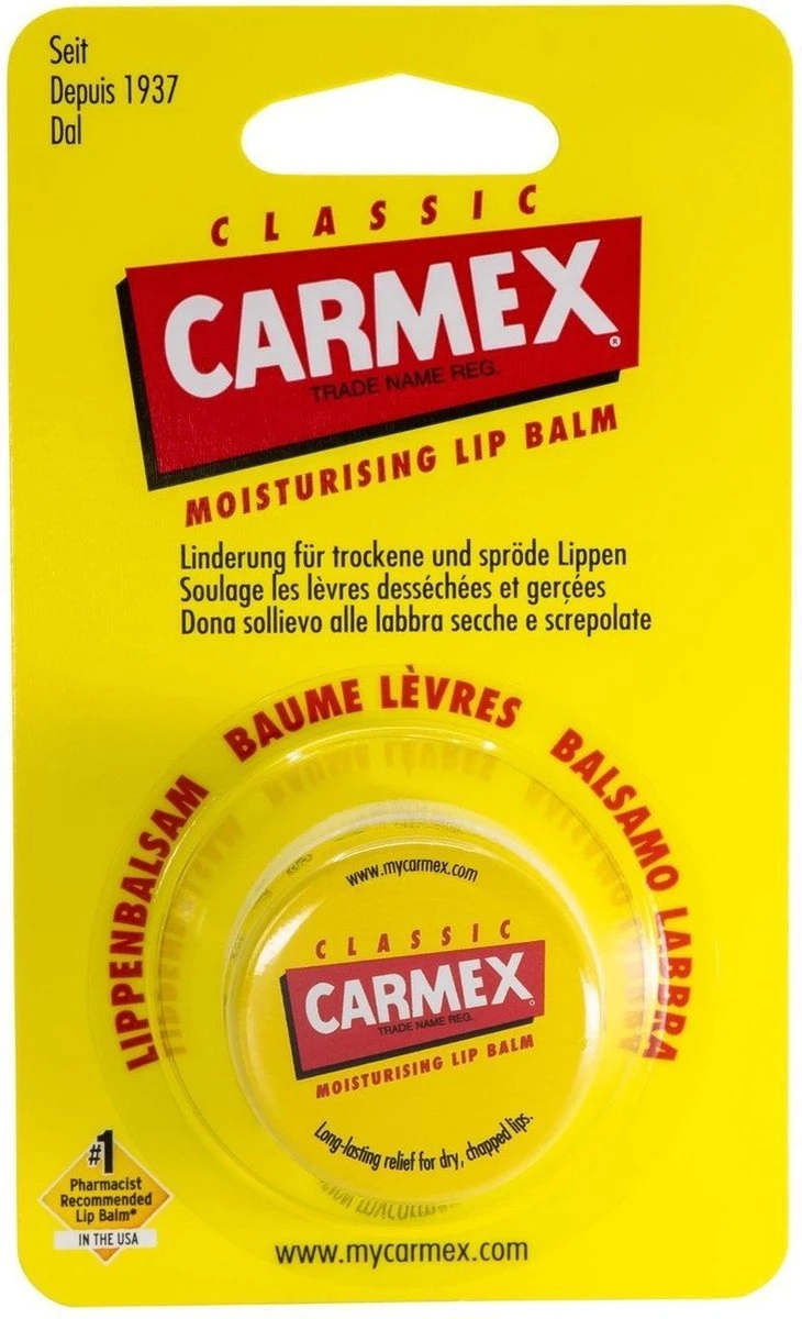 Carmex Lipbalm Classic Pot 7.5 Gr 4 Carmex Lipbalm Classic Pot 7.5 Gr - Afbeelding 2
