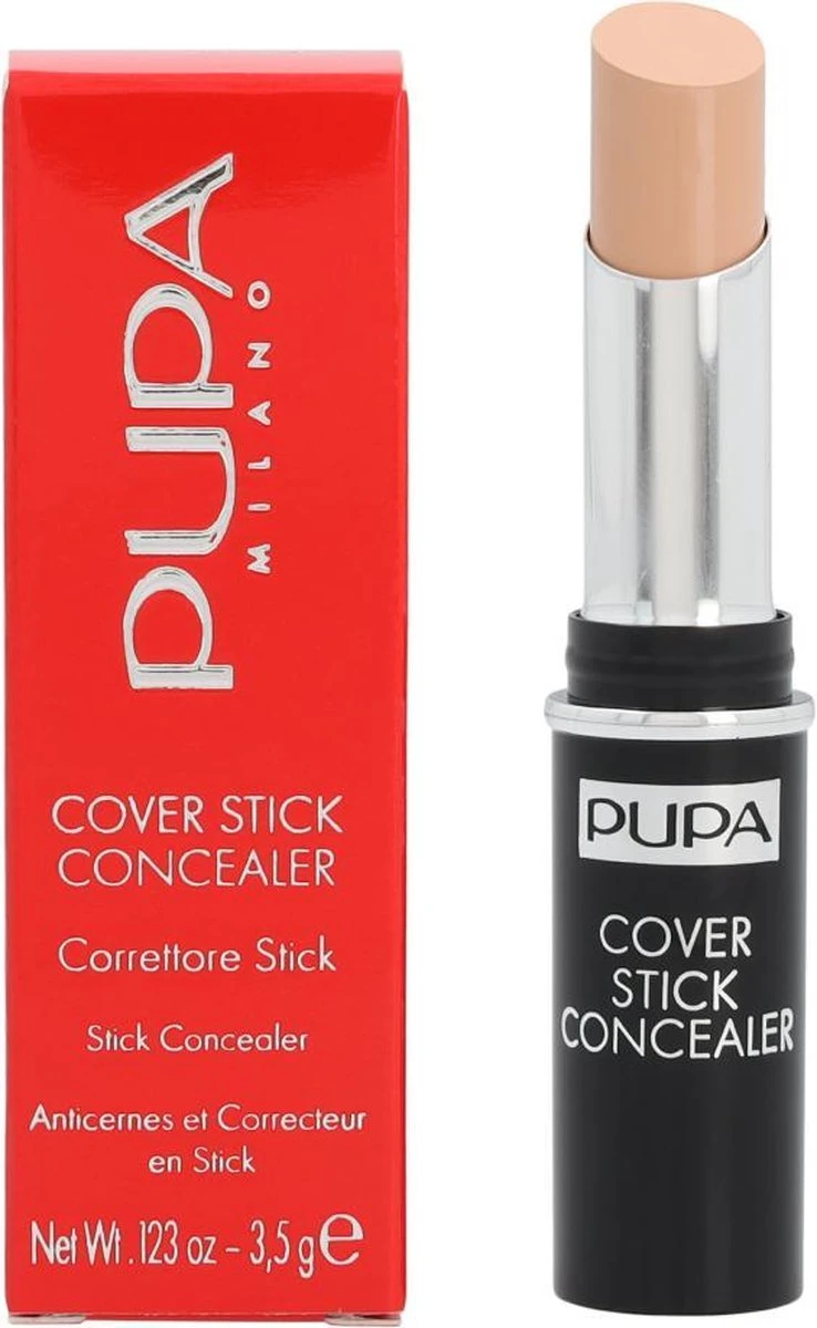 PUPA Milano Cover Stick Concealer 002 Beige 11 PUPA Milano Cover Stick Concealer 002 Beige - Afbeelding 9