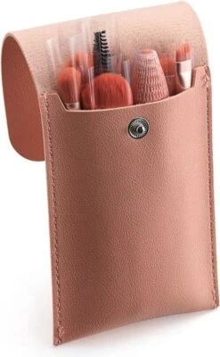 Saaf Make Up Kwasten - 8-Delige Set - Incl. Etui - Poederkwasten - Kabuki Kwast - Roze 10 Saaf Make Up Kwasten - 8-Delige Set - Incl. Etui - Poederkwasten - Kabuki Kwast - Roze -Cosmetica Winkel 741x1200 6