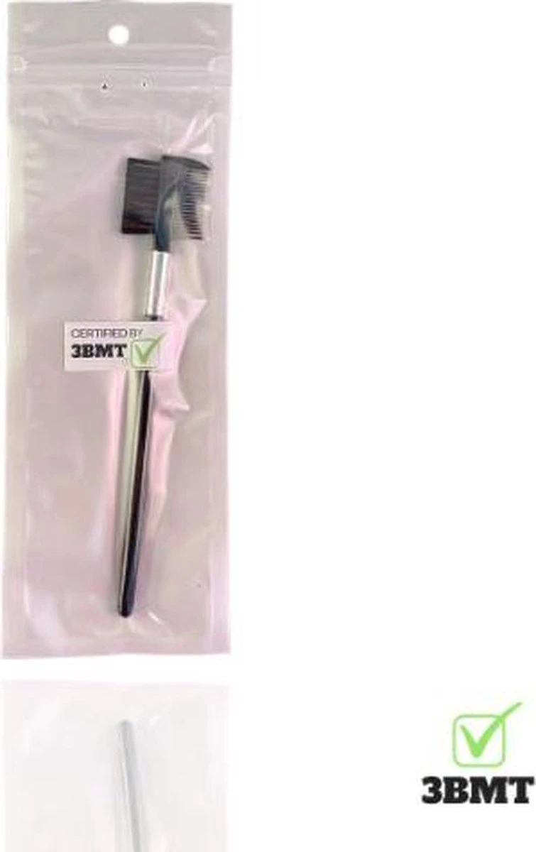 3BMT Wenkbrauw Borstel En Wimper Borstel - 2-in-1 7 3BMT Wenkbrauw Borstel En Wimper Borstel - 2-in-1 - Afbeelding 5