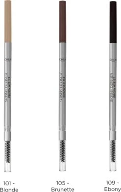 L’Oréal Paris Brow Artist Skinny Definer Wenkbrauwpotlood - 101 Blonde - Ultradun -Cosmetica Winkel 760x1200 4