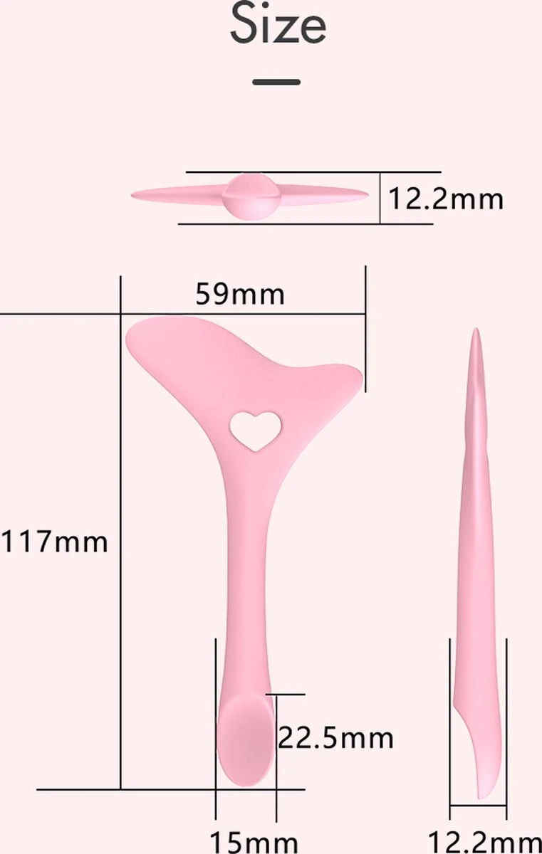 Eyeliner Tool - Wing - Winged Eyeliner - Eyeliner Aid - Applicator - Eyeliner Helper - Mascara Helper - Perfecte Eyeliner - Perfect - Eye Make-Up Tool - 4 Eyeliner Tool - Wing - Winged Eyeliner - Eyeliner Aid - Applicator - Eyeliner Helper - Mascara Helper - Perfecte Eyeliner - Perfect - Eye Make-Up Tool - - Afbeelding 2