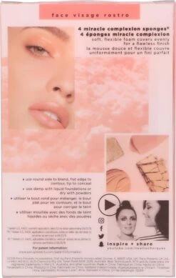 Real Techniques Miracle Complexion Sponge 4 Pack - Make-up Spons 14 Real Techniques Miracle Complexion Sponge 4 Pack - Make-up Spons -Cosmetica Winkel 762x1200 6