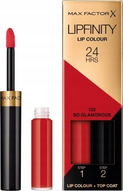Max Factor Lipfinity Lip Colour Lippenstift - 125 So Glamorous 39 Max Factor Lipfinity Lip Colour Lippenstift - 125 So Glamorous -Cosmetica Winkel 775x1200