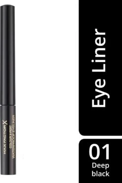 Max Factor Colour Xpert Waterproof - 01 Deep Black - Zwart - Eyeliner -Cosmetica Winkel 800x1200 5