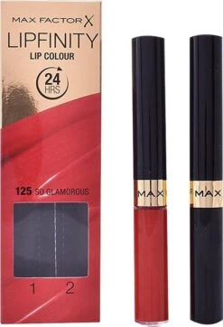 Max Factor Lipfinity Lip Colour Lippenstift - 125 So Glamorous 38 Max Factor Lipfinity Lip Colour Lippenstift - 125 So Glamorous -Cosmetica Winkel 819x1200