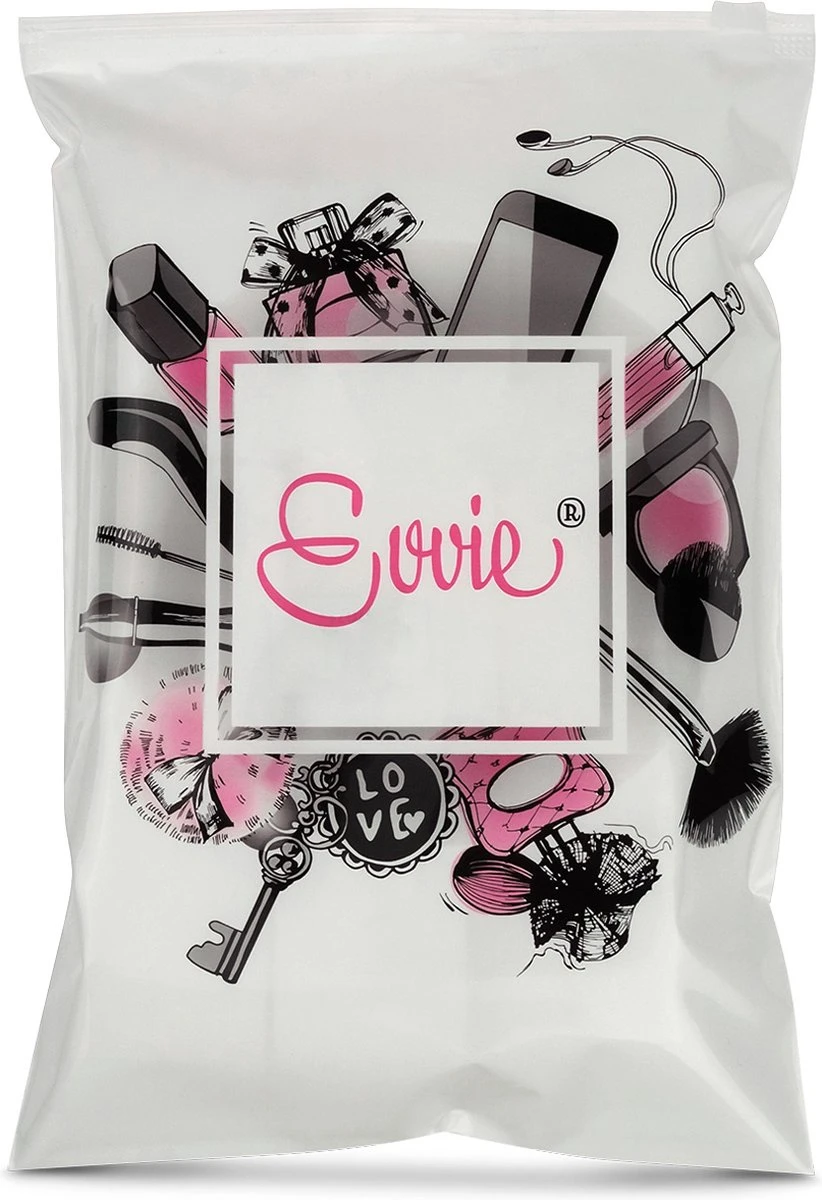 Evvie 20-delige Make-up Kwasten Set - Rosé Zwart 3 Evvie 20-delige Make-up Kwasten Set - Rosé Zwart - Afbeelding 2