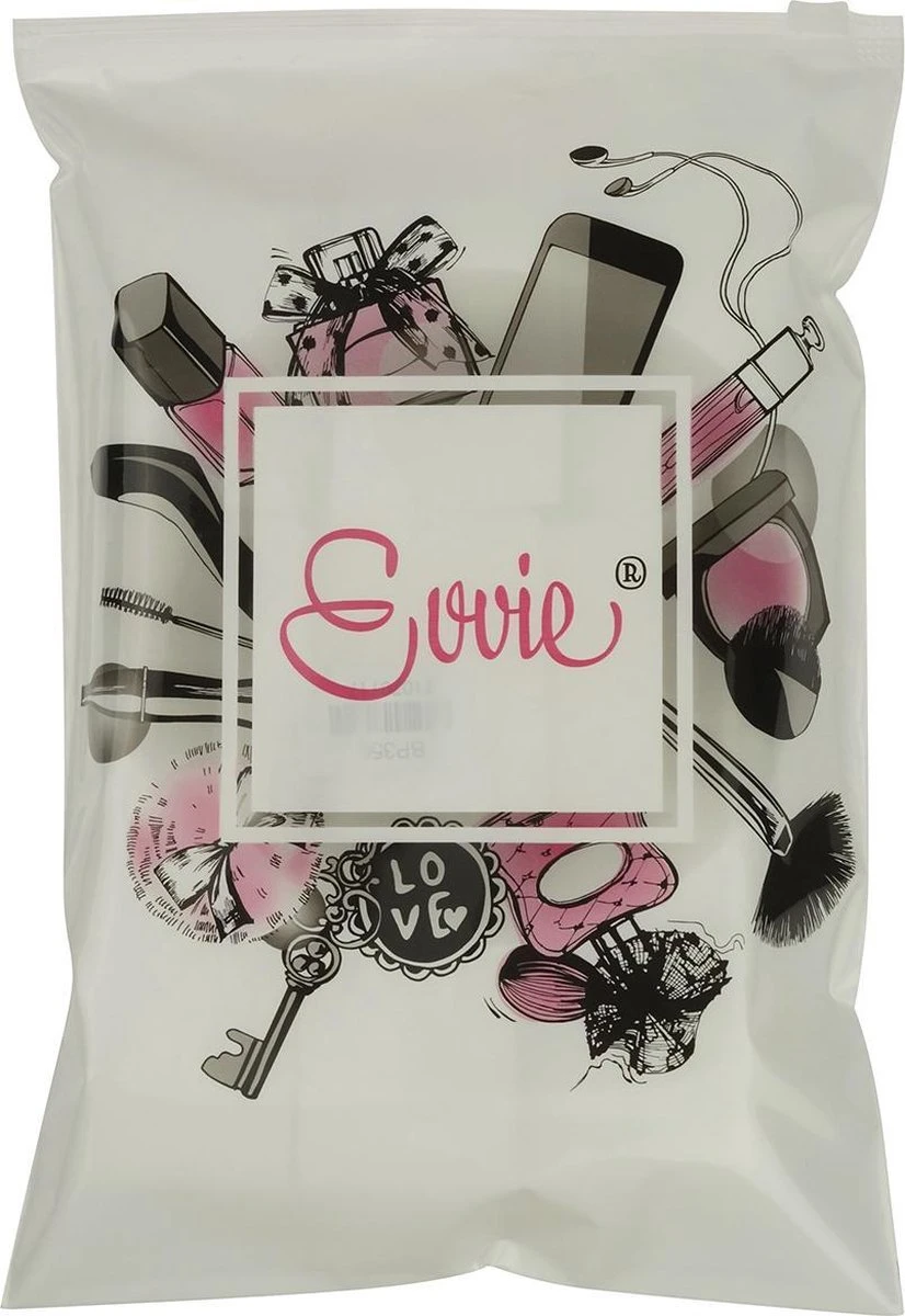 Evvie 12-delige Make-up Kwasten Set In Luxe Koker - Zwart 4 Evvie 12-delige Make-up Kwasten Set In Luxe Koker - Zwart - Afbeelding 2