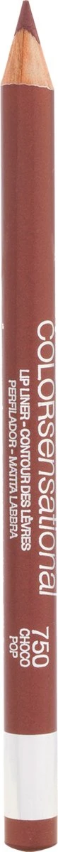 Maybelline Color Sensational - 750 Choco Pop - Bruin - Lipliner 4 Maybelline Color Sensational - 750 Choco Pop - Bruin - Lipliner - Afbeelding 2