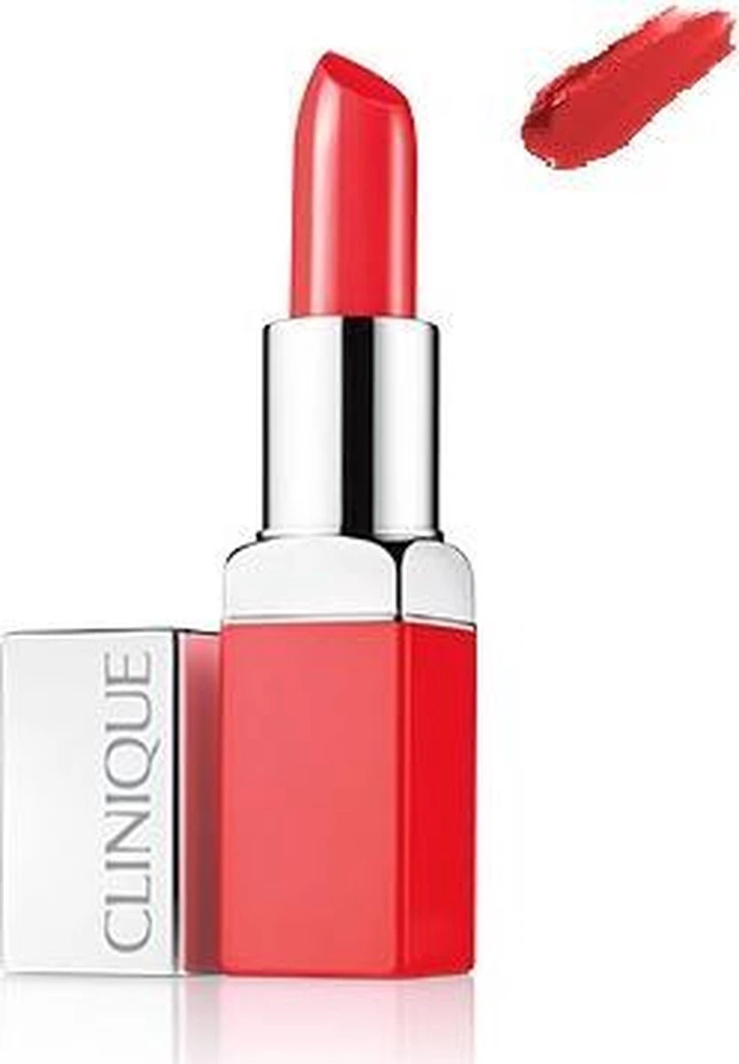 Clinique Pop Lip Colour + Primer Lippenstift - Poppy Pop 13 Clinique Pop Lip Colour + Primer Lippenstift - Poppy Pop - Afbeelding 11