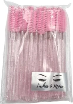 Wegwerp Wimper En Wenkbrauw Borsteltjes - Mascara Borsteltjes - 10 Stuks - Roze 7 Wegwerp Wimper En Wenkbrauw Borsteltjes - Mascara Borsteltjes - 10 Stuks - Roze -Cosmetica Winkel 840x1200 3