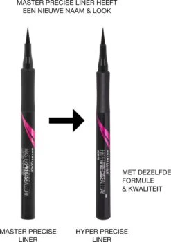 Maybelline Hyper Precise All Day Liquid Eyeliner - Zwart 16 Maybelline Hyper Precise All Day Liquid Eyeliner - Zwart -Cosmetica Winkel 847x1200