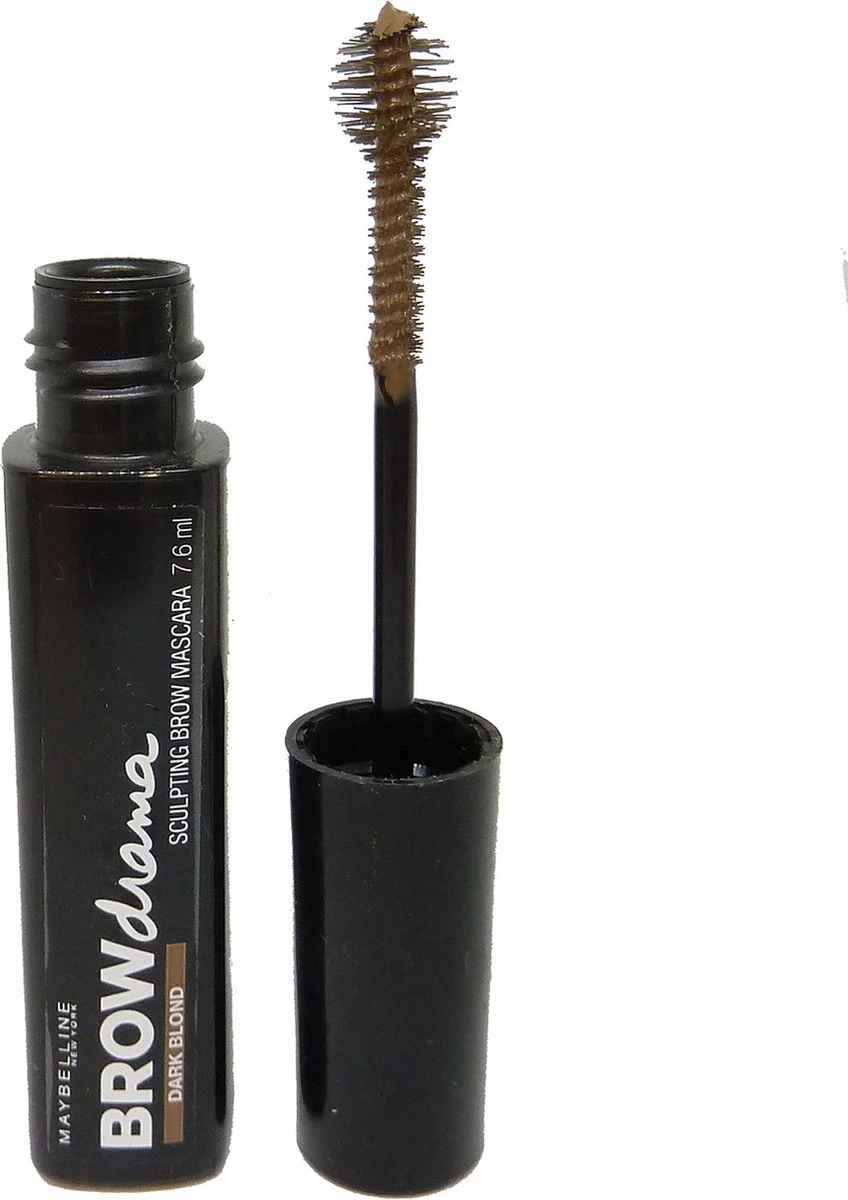Maybelline Brow Drama - Dark Blonde - Blond - Wenkbrauwmascara 9 Maybelline Brow Drama - Dark Blonde - Blond - Wenkbrauwmascara - Afbeelding 7