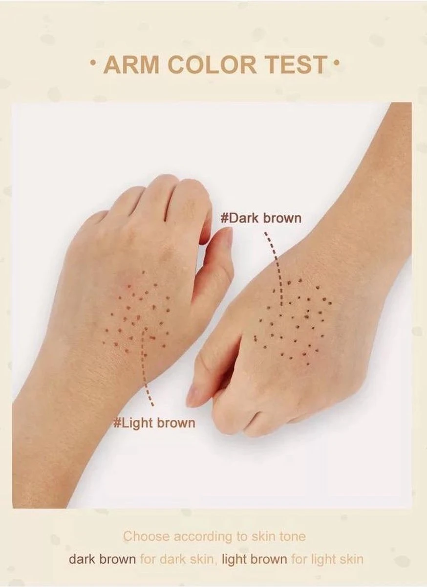 Palm QIC Freckle Pen - Sproetjes Pen - Freckle Pen - Freckles - Licht Bruin 5 Palm QIC Freckle Pen - Sproetjes Pen - Freckle Pen - Freckles - Licht Bruin - Afbeelding 3