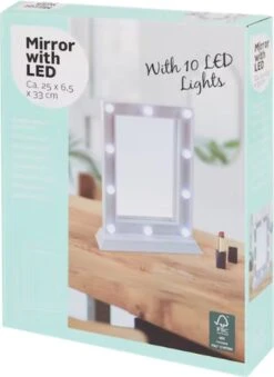 Make-up Spiegel Met Verlichting - Spiegel Met Led Verlichting - Led Lamp - Spiegel - Make-up Spiegel - Led Licht - Spiegel -Cosmetica Winkel 875x1200 5