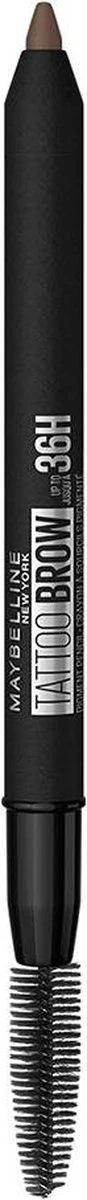 Maybelline Tattoo Brow 36H Wenkbrauwpotlood - 05 Medium Brown 13 Maybelline Tattoo Brow 36H Wenkbrauwpotlood - 05 Medium Brown - Afbeelding 11