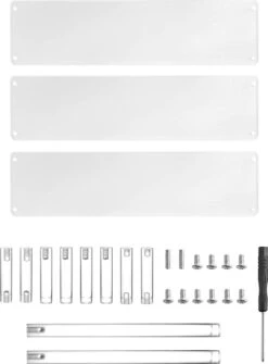 QWORK 3-laags Acryl Displaystandaard, Transparant Acryl Display Riser Plank Voor Figuren, Sieraden, Cupcake, Lippenstift, Nagellak, Kruiden, 30x21x15cm 12 QWORK 3-laags Acryl Displaystandaard, Transparant Acryl Display Riser Plank Voor Figuren, Sieraden, Cupcake, Lippenstift, Nagellak, Kruiden, 30x21x15cm -Cosmetica Winkel 885x1200 3