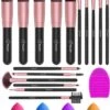 Bestope Make Up Kwasten Set Met Beauty Blenders 16 Delig - Brush Set - Kwasten Reiniger - Rosé Goud 1 Bestope Make Up Kwasten Set Met Beauty Blenders 16 Delig - Brush Set - Kwasten Reiniger - Rosé Goud -Cosmetica Winkel 891x1200 2